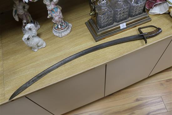 A Devon Cavalry sword